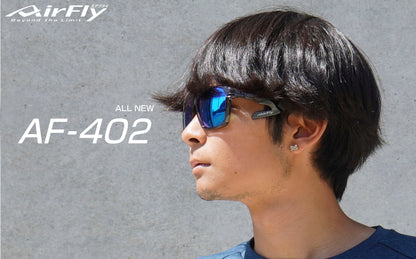 AF-402のC-1ブルーミラーレンズ着用男性1